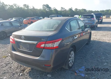 2015 Nissan Sentra Sv из США, поврежденный, VIN 3N1AB7AP3FY327870